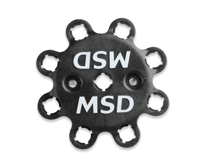 MSD Black Distributor Ford 351C-460, Pro Billet, Small Cap, Steel Gear - Photo - out of package Left