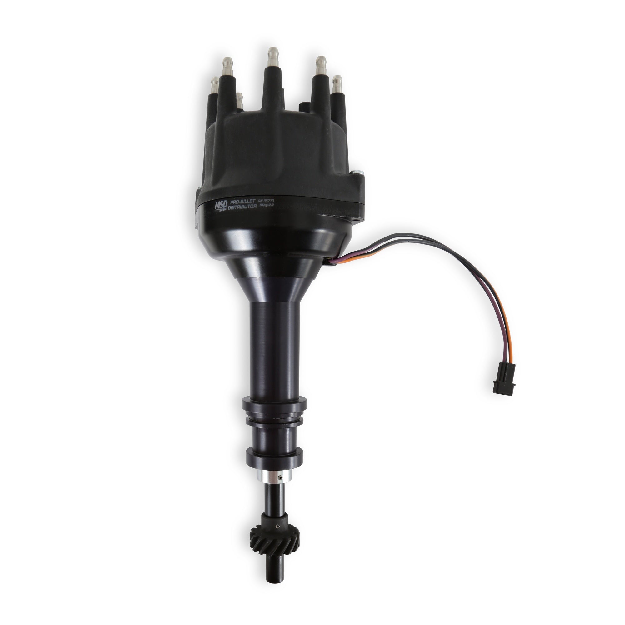 MSD Black Ford 351C - 460 Pro-Billet Distributor - Photo - Primary Front