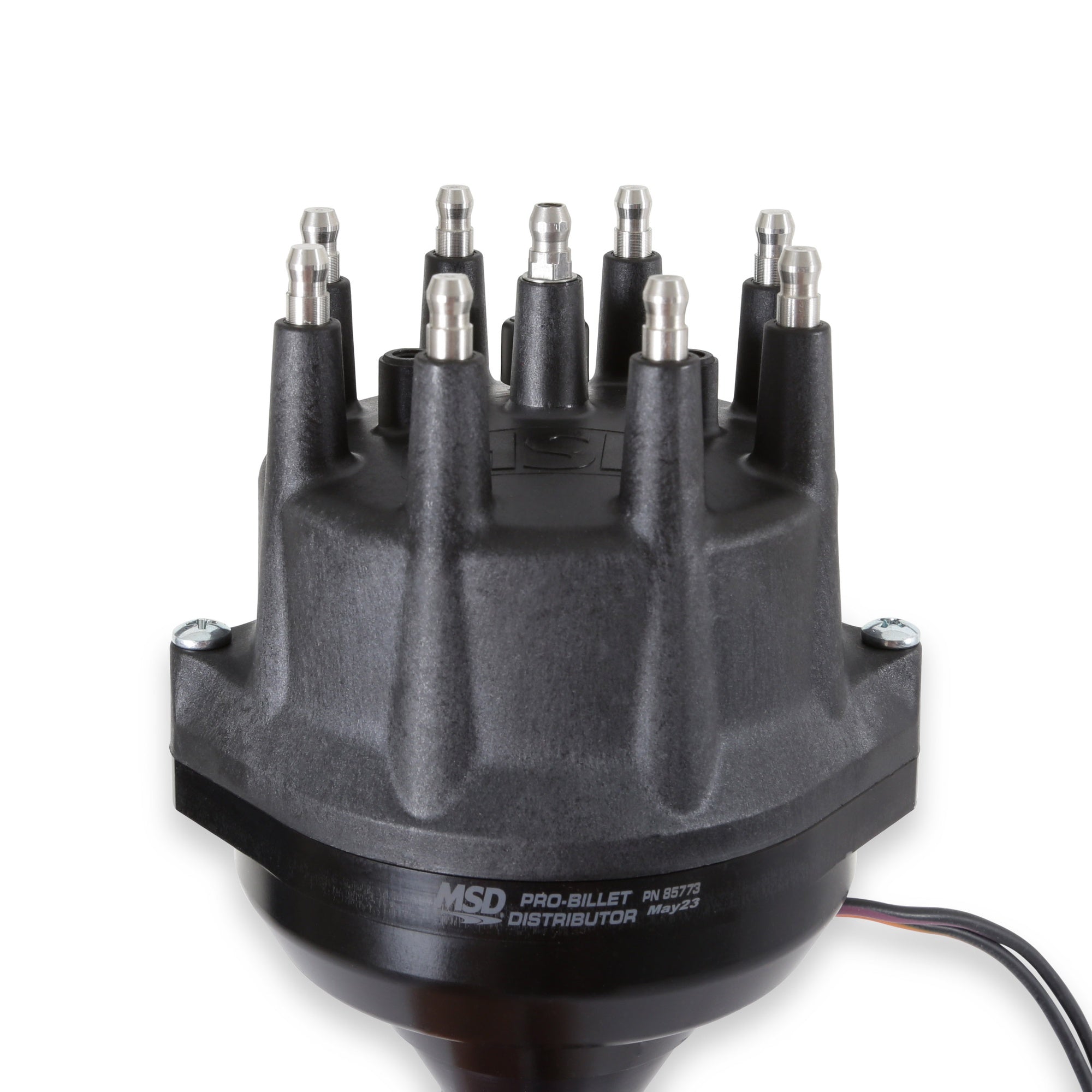 MSD Black Ford 351C - 460 Pro-Billet Distributor - Photo - out of package Left
