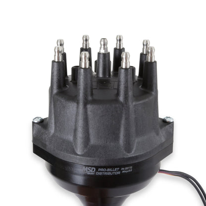 MSD Black Dist.Ford351C-460,ProBllt,Smal - MSD Black Ford 351C - 460 Pro-Billet Distributor