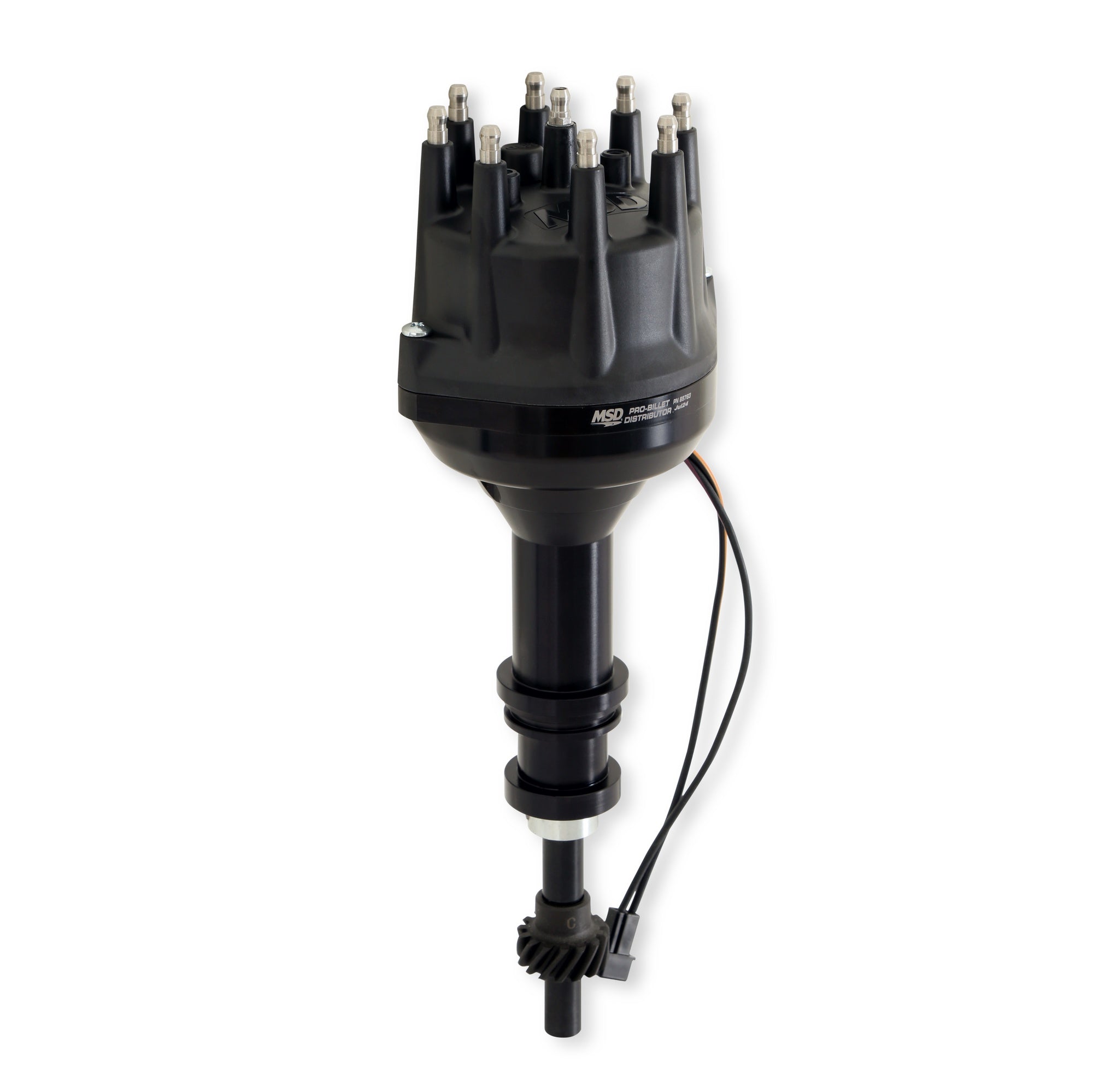 MSD Black Ford 351W Pro-Billet Distributor - Photo - out of package Right