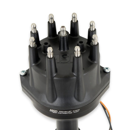 MSD Black Ford 351W Pro-Billet Distributor - Photo - out of package Left