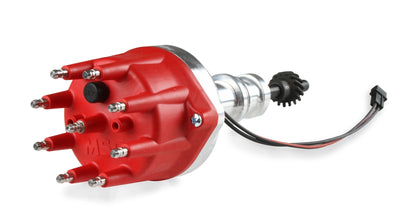 Dist.Ford 302,Billet,Small Cap,SteelGear - MSD Distributor Ford 289-302, Billet, Small Cap, Steel Gear