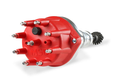 MSD Distributor Ford 289-302, Billet, Small Cap, Steel Gear - Photo - out of package Angle