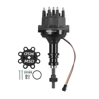 MSD Black Ford 289/302 Pro-Billet Distributor - Photo - Primary Bottom