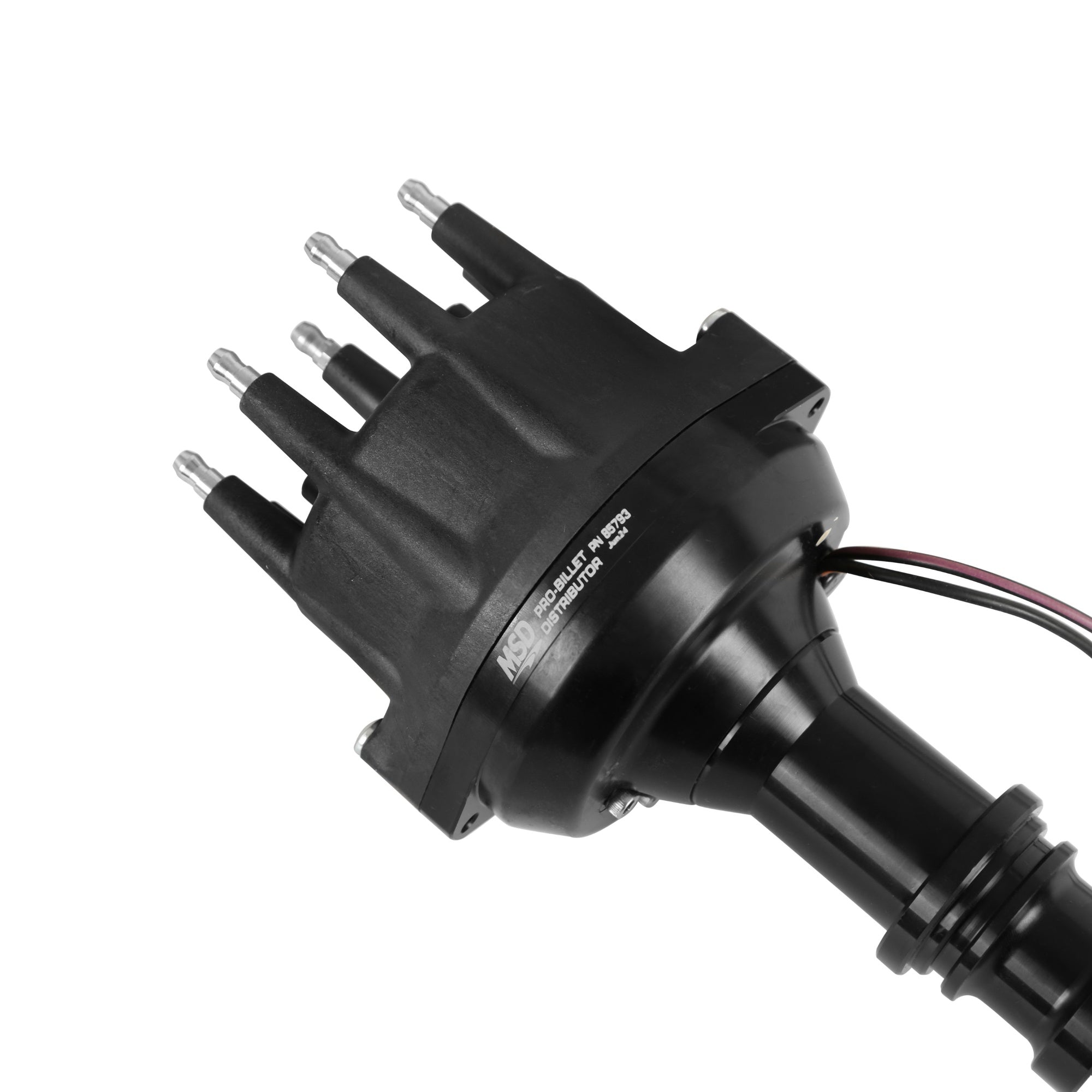 MSD Black Ford 289/302 Pro-Billet Distributor - Photo - out of package Top