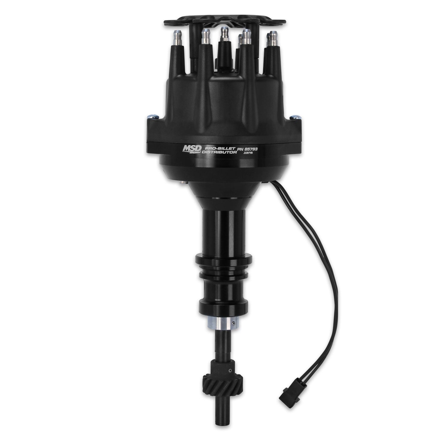 MSD Black Ford 289/302 Pro-Billet Distributor - Photo - out of package Top