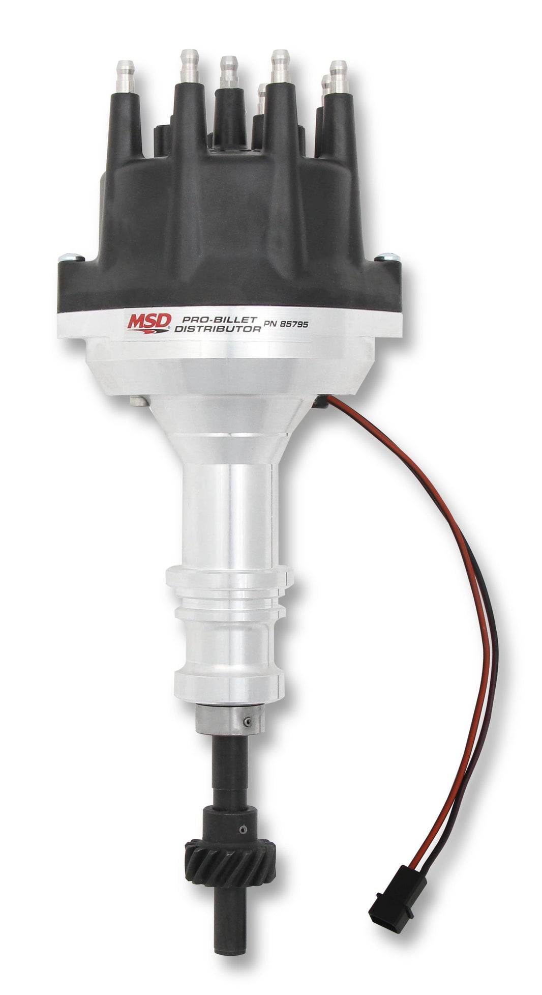Ford 289-302 Small Diameter Black Cap Pro-Billet Distributor - Photo - Primary Front