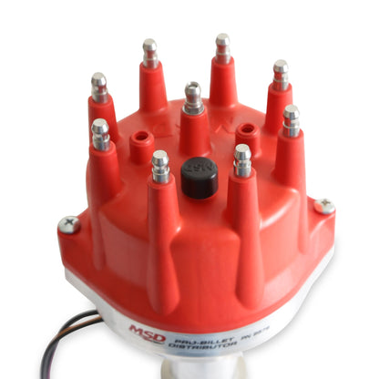 Dist. Ford 302, Pro Billet, Small Cap - Ford 302 Small Diameter Pro-Billet Distributor