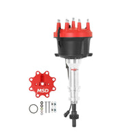 Distributor, Ford 351W, w/ Edel. Vic. Jr - Ford 351W w/Edelbrock Victor Jr Billet Distributor