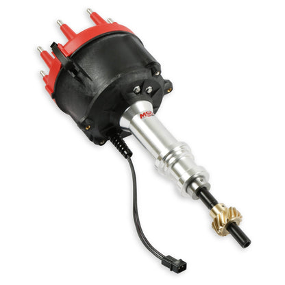 MSD Billet Distributor - Ford - Small Block V8 - Bronze Gear - Photo - out of package Back