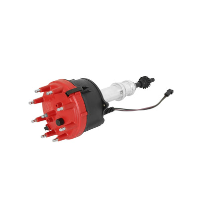 MSD Billet Distributor - Ford - Small Block - Iron Gear - Photo - out of package Bottom