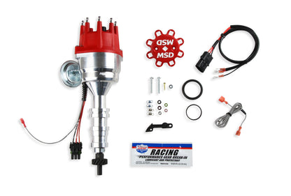 MSD Distributor, Ford FE, Ready-to-Run, Steel Gear - Photo - Primary Front