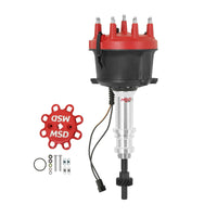 Dist. Ford 289/302 Hyd Roller-Steel Gear - Ford 289/302 Billet Distributor