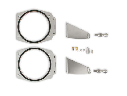 THROTTLE BODY LINKAGE KIT 102MM BLACK - Sniper EFI Throttle Linkage Kit - Dual Plenum Intake - GM LS Engines