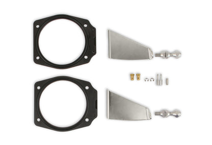 THROTTLE BODY LINKAGE KIT 102MM BLACK - Sniper EFI Throttle Linkage Kit - Dual Plenum Intake - GM LS Engines
