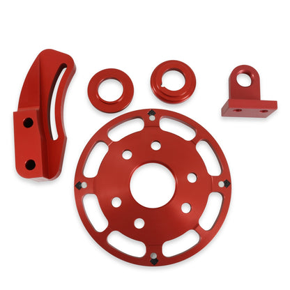 Crank Trigger Kit, SB Chevy, 6" Balancer - MSD Crank Trigger Wheel Kit - Flying Magnet - SBC - 6.25 in.