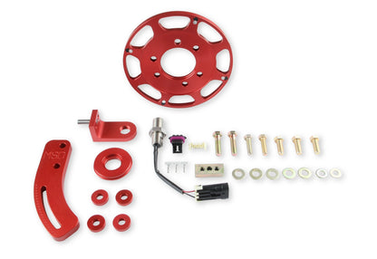 Crank Trigger Kit, SB Chevy, Hall Effect - MSD Crank Trigger Wheel Kit - Flying Magnet - Hall-Effect  - SBC - 7 in.