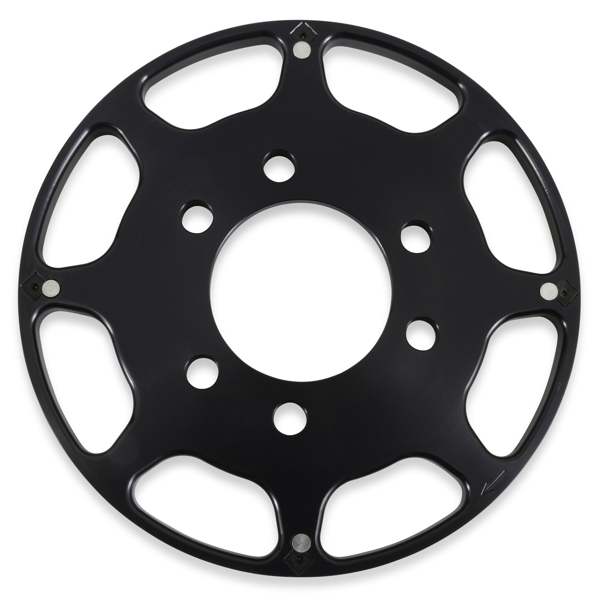 MSD Crank Trigger Wheel Kit - Flying Magnet - SBC - 7 in. - Photo - Close Up Right