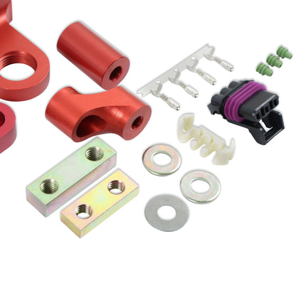 CRANK TRIGGER KIT, CHEVY LS, 6.56 WHEEL - MSD Crank Trigger Kit - Flying Magnet - Hall-Effect - LS Gen III/IV - 6.56 in.