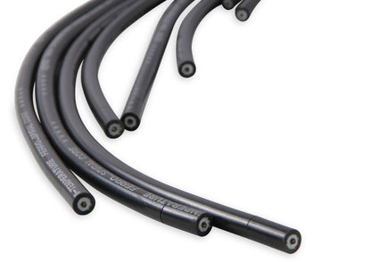 Jeu de câbles de bougies d'allumage universels avec capuchons en céramique blanche à 90°.