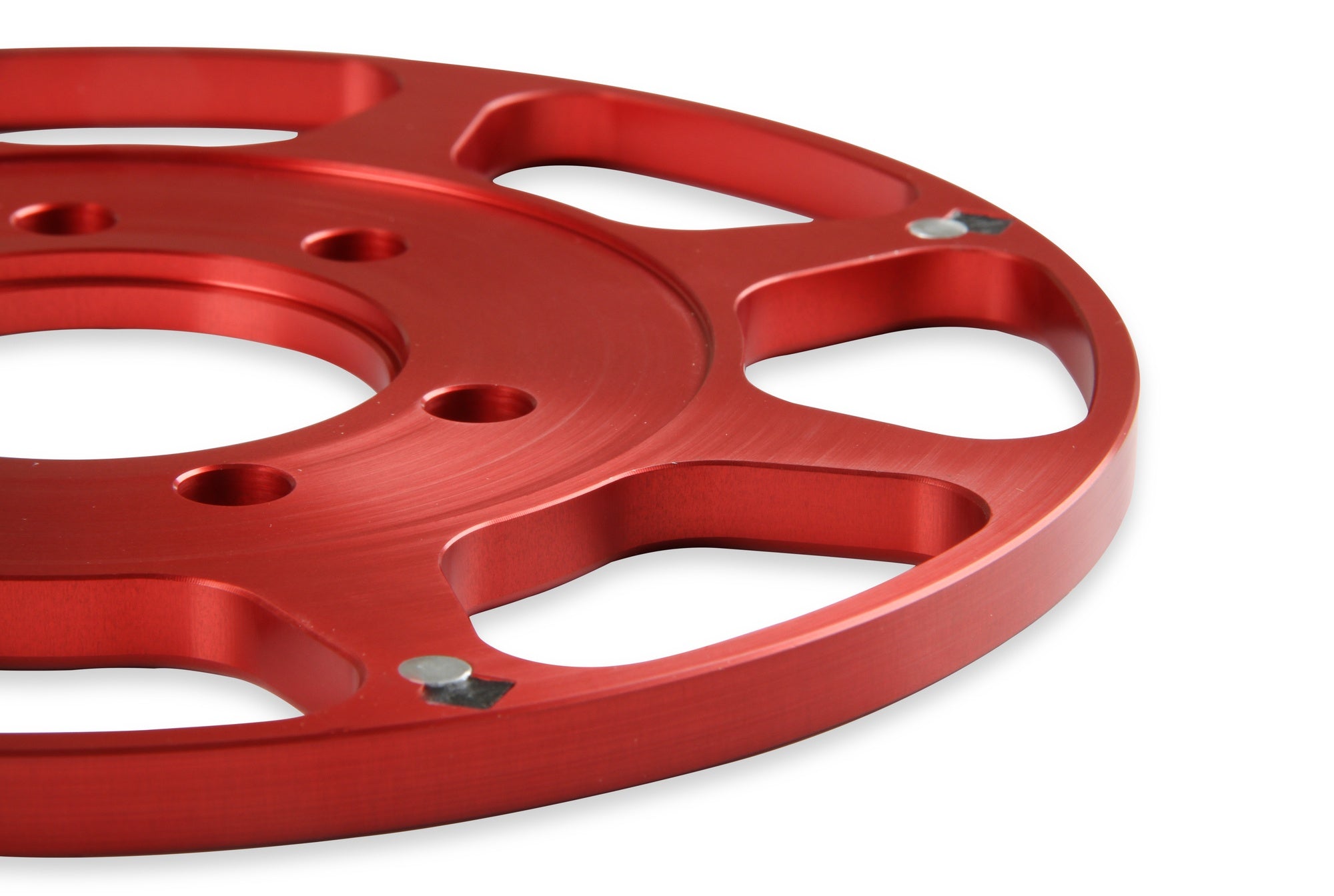 MSD Crank Trigger Wheel Kit - Flying Magnet - BBC - 8 in. - Photo - out of package Side