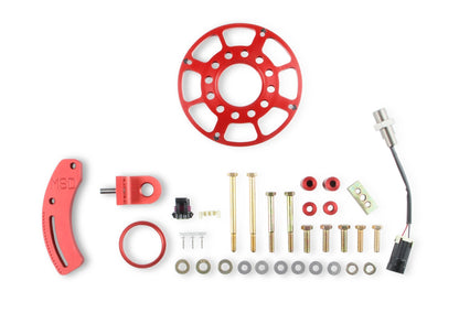 Crank Trigger Kit, SB Ford, Hall Effect - MSD Crank Trigger Wheel Kit - Flying Magnet - Hall Effect - SBF - Windsor