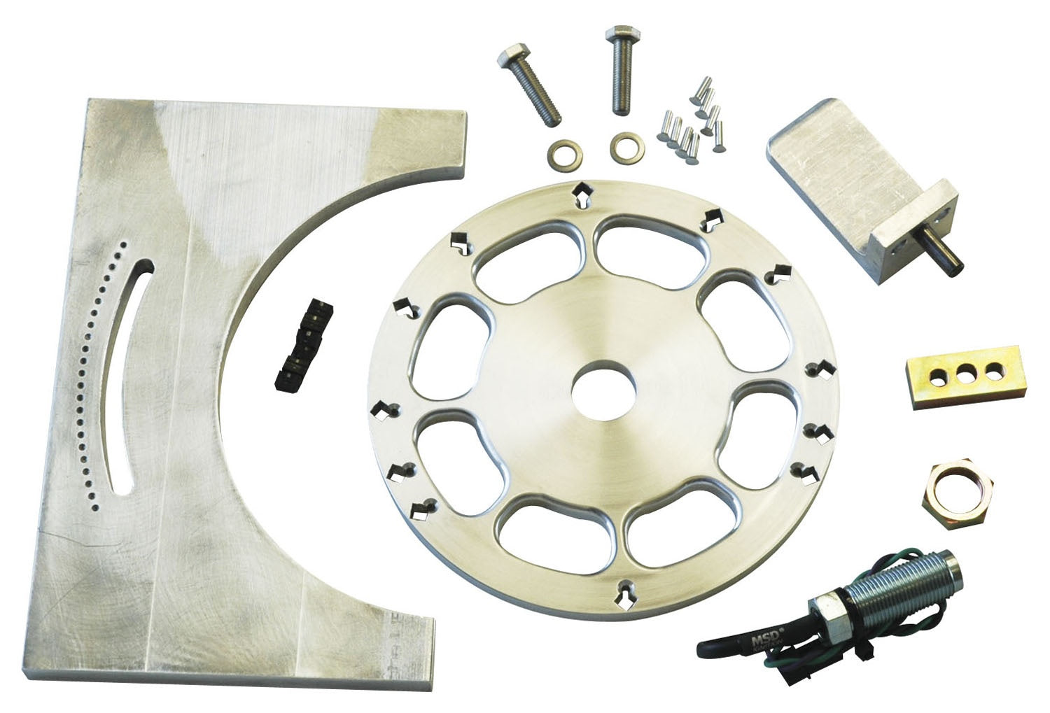 MSD Crank Trigger Wheel Kit - Universal - 7 in. Diameter Balancers - Photo - Primary Front