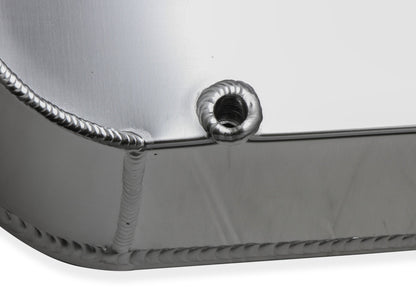 SNIPER FAB ALUMINIUM V/C SLV BBC 396-454, TYK - Sniper Ventildæksel - Fremstillet Aluminium - BBC - Naturanodiseret