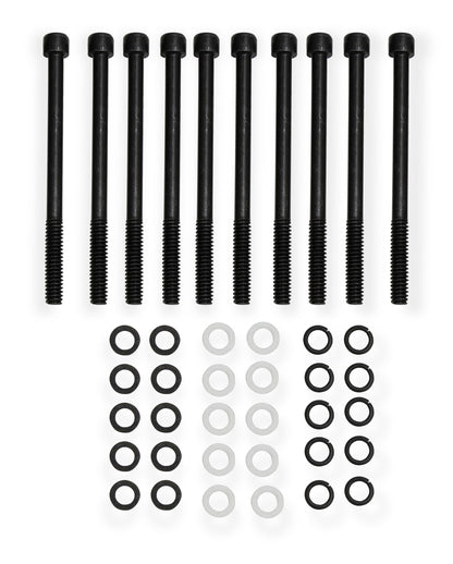 SNIPER FAB ALUMINIUM V/C SORT MOPAR SB 273-360 - Sniper Ventildæksel - Fremstillet Aluminium - Chrysler Small Block - Sort Finish