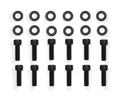 SNIPER ALUM V/C BLK BBM 383-440,S BOLT - Sniper Valve Cover - Fabricated Aluminum - Chrysler BB - Short Bolt - Black