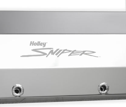 SNIPER FAB ALUMINIUM V/C SLV FORD BB 429-460 - Sniper Ventildæksel - Fremstillet Aluminium - Ford Big Block - Naturanodiseret