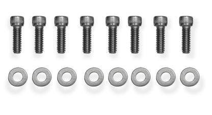 SNIPER FAB ALUMINIUM V/C SLV, FLAD TOP, SBC - Sniper Ventildæksel - Fremstillet Aluminium - SBC - Perimbolt - Flad - Anodiseret