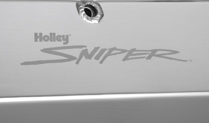 SNIPER FAB ALUMINIUM V/C TAPERED SLV SBF - Sniper Ventildæksel - Fremstillet Aluminium - Ford Small Block - Høj - Anodiseret
