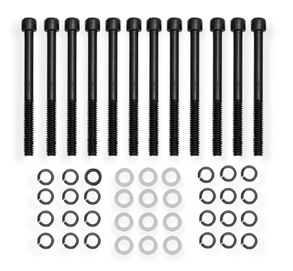 SNIPER FAB ALUM V/C TAPERED BLK SBF - Sniper Valve Cover - Fabricated Aluminum - Ford Small Block - Tall  - Black