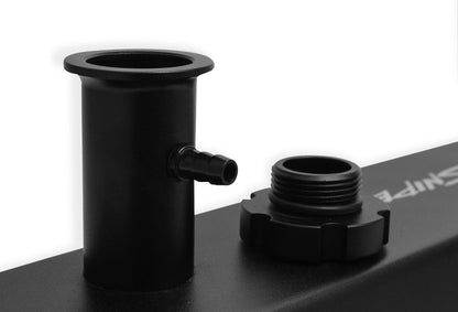 SNIPER FAB ALUM V/C TAPERED BLK SBF - Sniper Valve Cover - Fabricated Aluminum - Ford Small Block - Tall  - Black