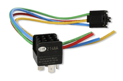 MSD Solid State N/O Relay w/Sckt Harness - MSD Solid State N/O Relay w/Socket Harness
