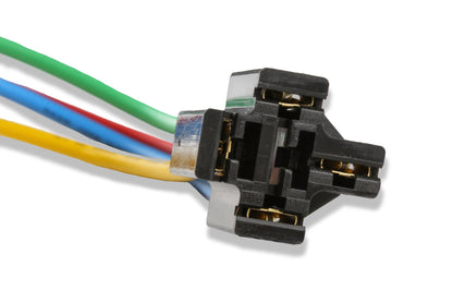 MSD Solid State N/O Relay w/Sckt Harness - MSD Solid State N/O Relay w/Socket Harness