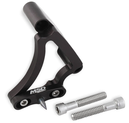 Timing Pointer SB Chevy, 6-3/8" Balancer - MSD Adjustable Billet Timing Pointer - SBC