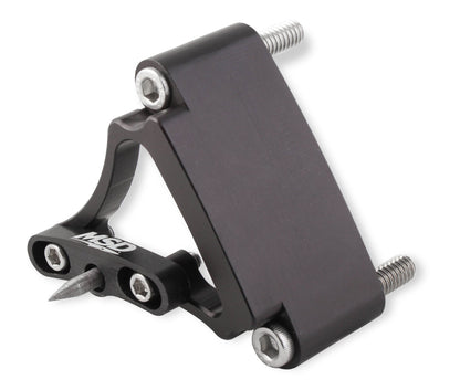 Timing Pointer SB Chevy, 8" Balancer - MSD Justerbar Billet Timing Pointer - SBC