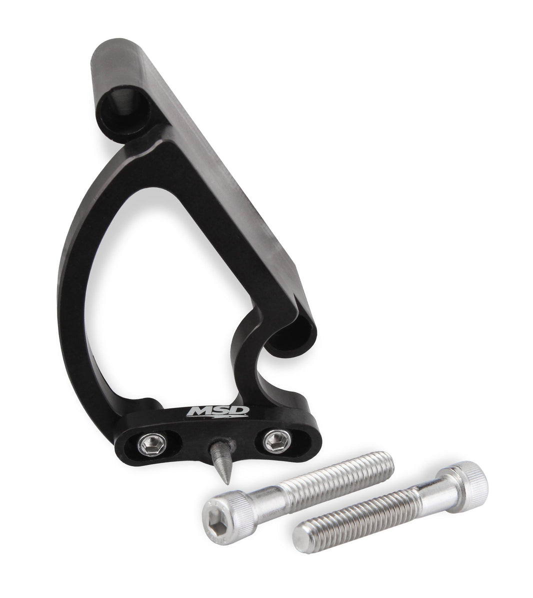 Timing Pointer BB Chevy, 7" Balancer - MSD Adjustable Billet Timing Pointer - BBC