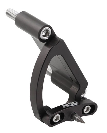 Timing Pointer BB Chevy, 8" Balancer - MSD Justerbar Billet Timing Pointer - BBC