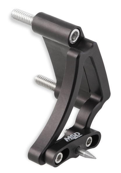 Timing Pointer SB Chevy, 6-1/4"Balancer - MSD Adjustable Billet Timing Pointer - SBC