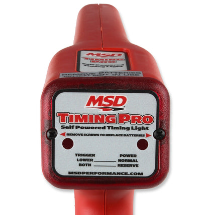 Timing Pro, Self-Powered Timing Light - MSD Self-Powered Timing Light