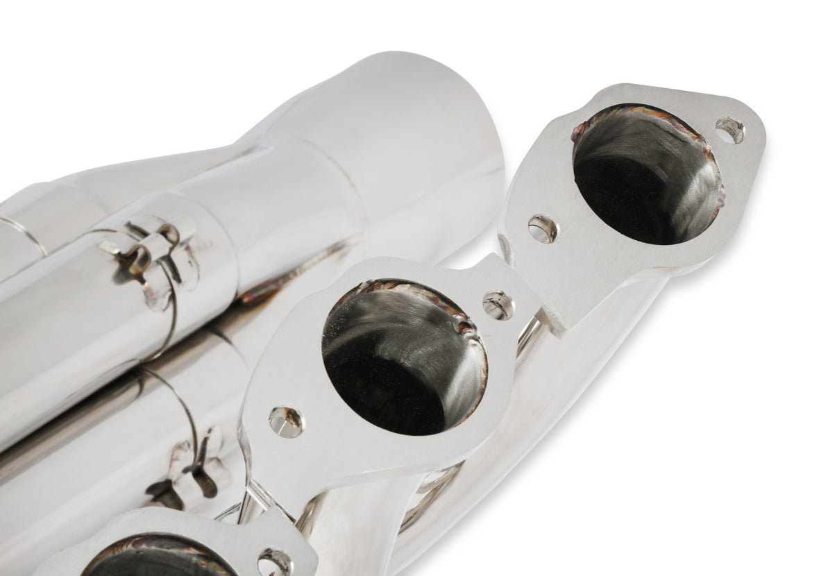 Hooker Racingheart 3-Step Dragster Headers - Polished 304 Stainless - Photo - out of package Front
