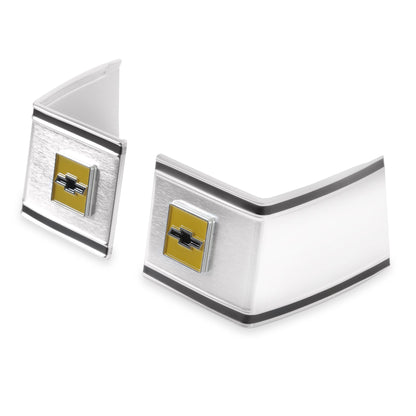 1973-1980 C10 CAB RR MLDG 3PCS/SET W/HAR - Brothers Trucks Cab Moldings - Rear - 3-Piece Set