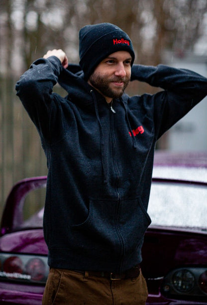 Holley Branded Full Zip Hood - Photo - out of package Top