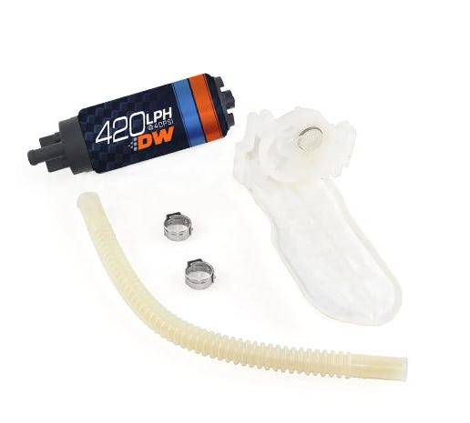 Deatschwerks 420LPH in Tank Fuel Pump with Install Kit - 04-07 CTS-V - 9-421-1038