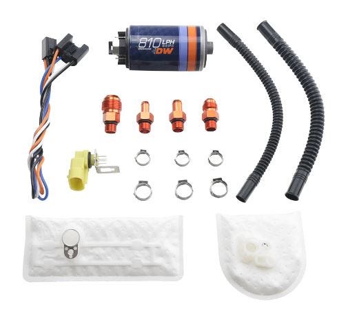Deatschwerks 810LPH in Tank Brushless Fuel Pump & Install Kit W/O Controller - 9-811-1002