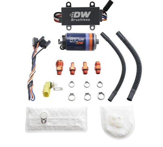 Deatschwerks 810LPH Brushless Fuel Pump & Dual Speed Controller - 9-811-C105-1002